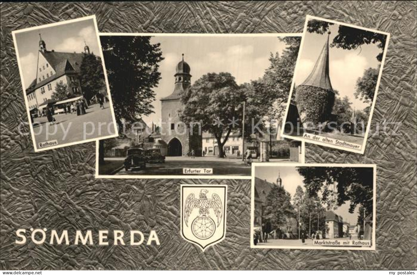 72520820 Soemmerda Rathaus Erfurter Tor Alte Stadtmauer Marktstrasse Soemmerda - Soemmerda