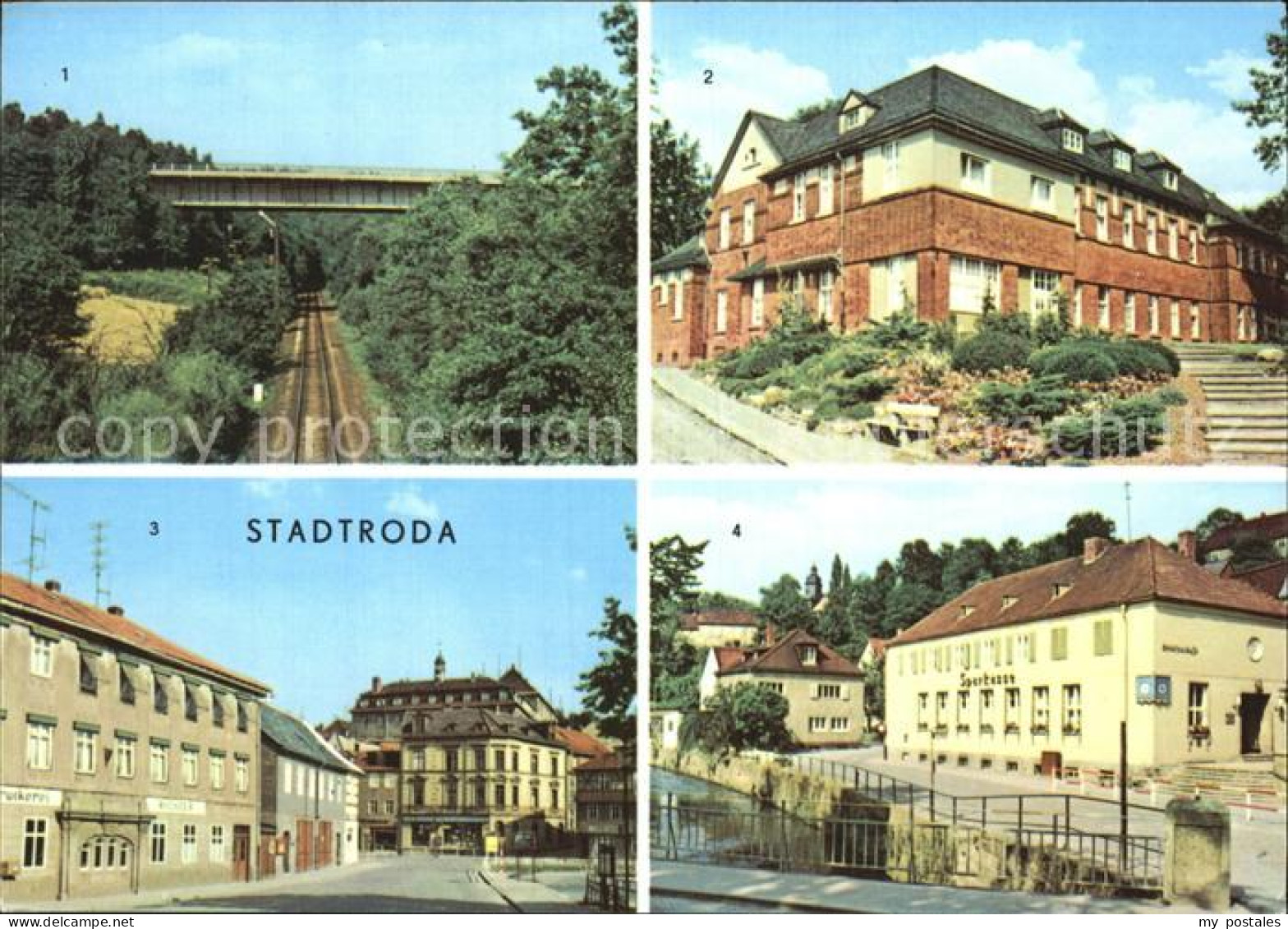 72520818 Stadtroda Autobahnbruecke Zeitzgrund Bezirkskrankenhaus Psychatrie Neur - Stadtroda
