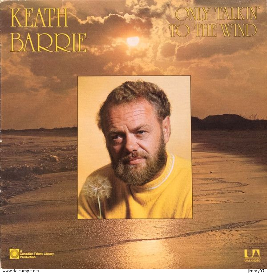 Keath Barrie - Only Talkin' To The Wind (LP, Album) - Disco & Pop