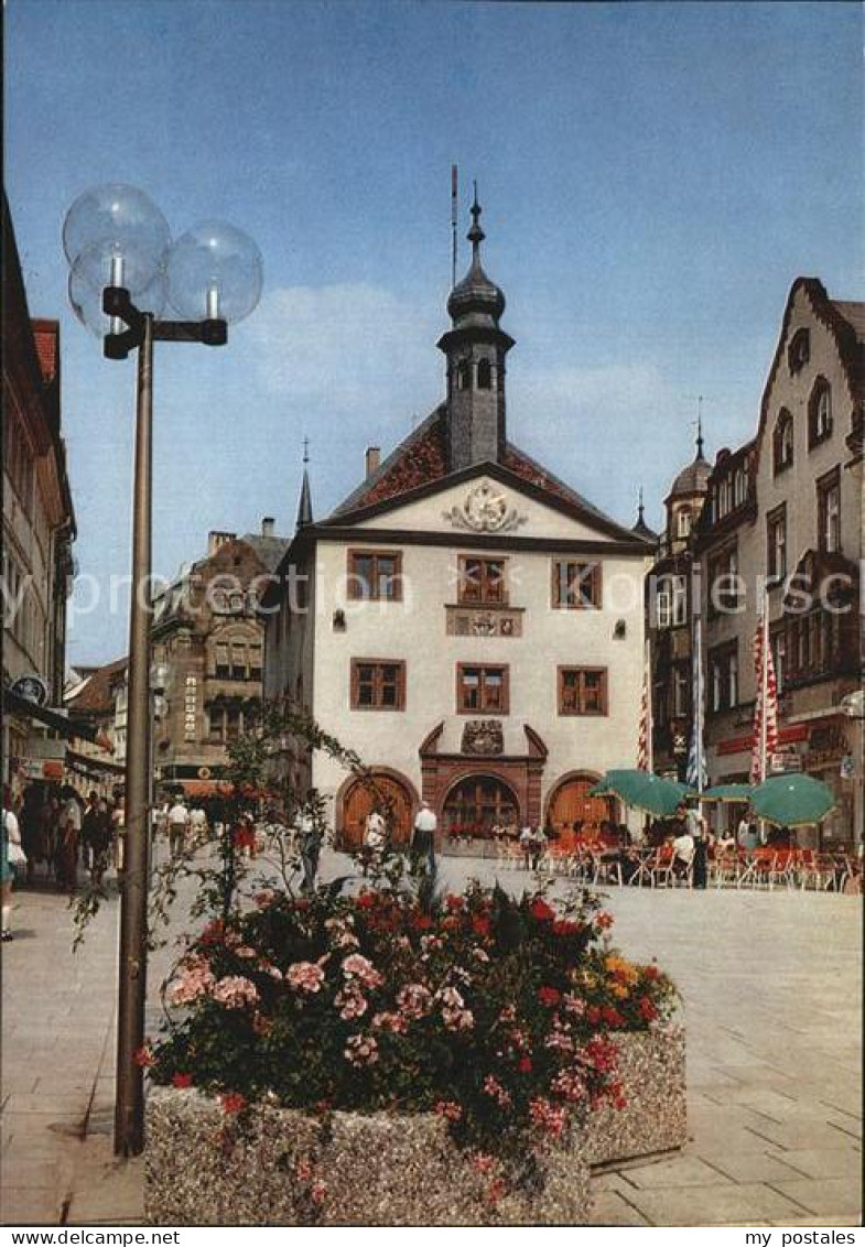 72520198 Bad Kissingen Marktplatz Rathaus Bad Kissingen - Bad Kissingen