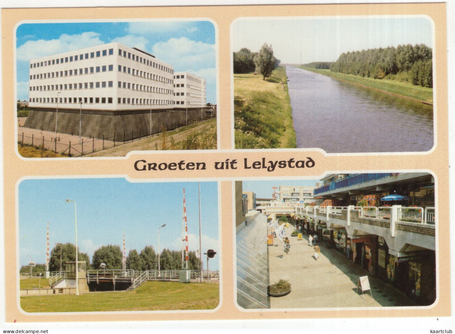 Groeten Uit Lelystad - (Nederland/Holland) - O.a Getronics KPN Kantoor De Botter - Lelystad