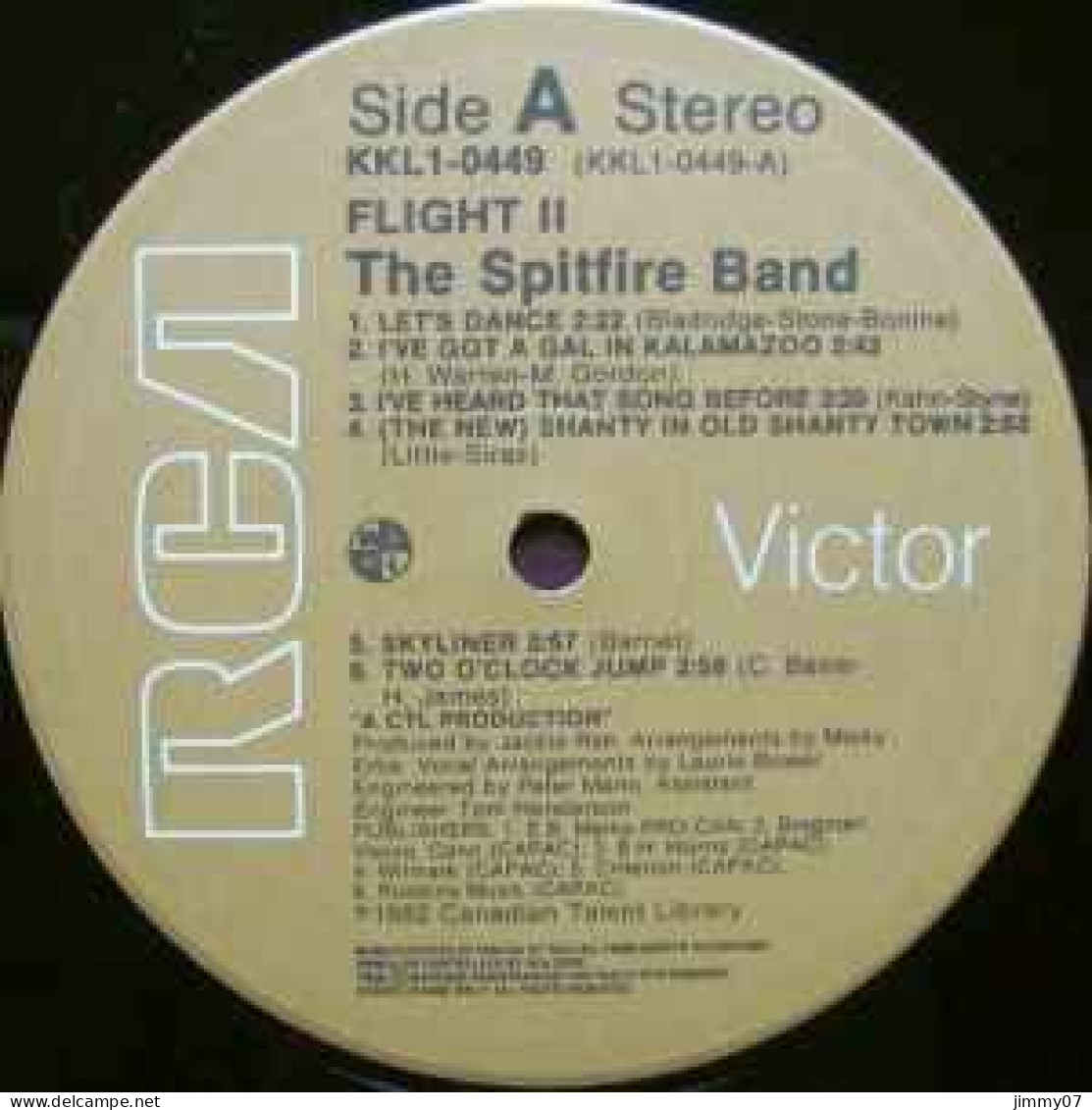 The Spitfire Band - Flight II (LP, Album) - Disco, Pop