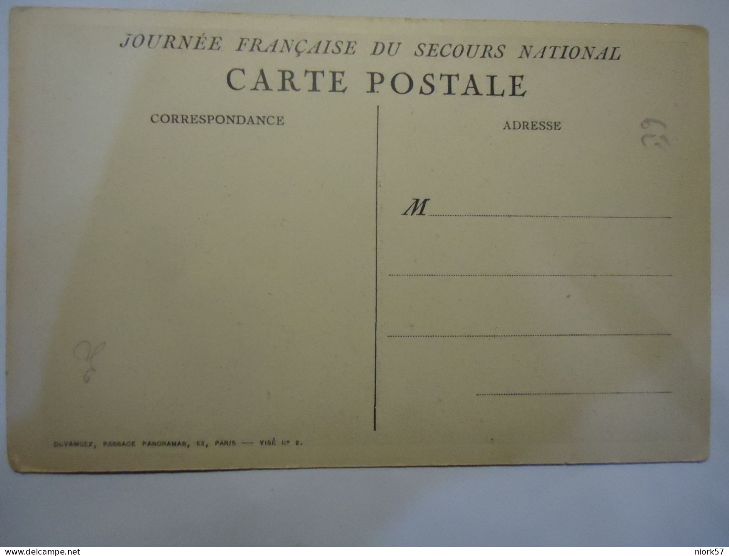 FRANCE POSTCARDS  VESSIN DE GROUX - Other & Unclassified