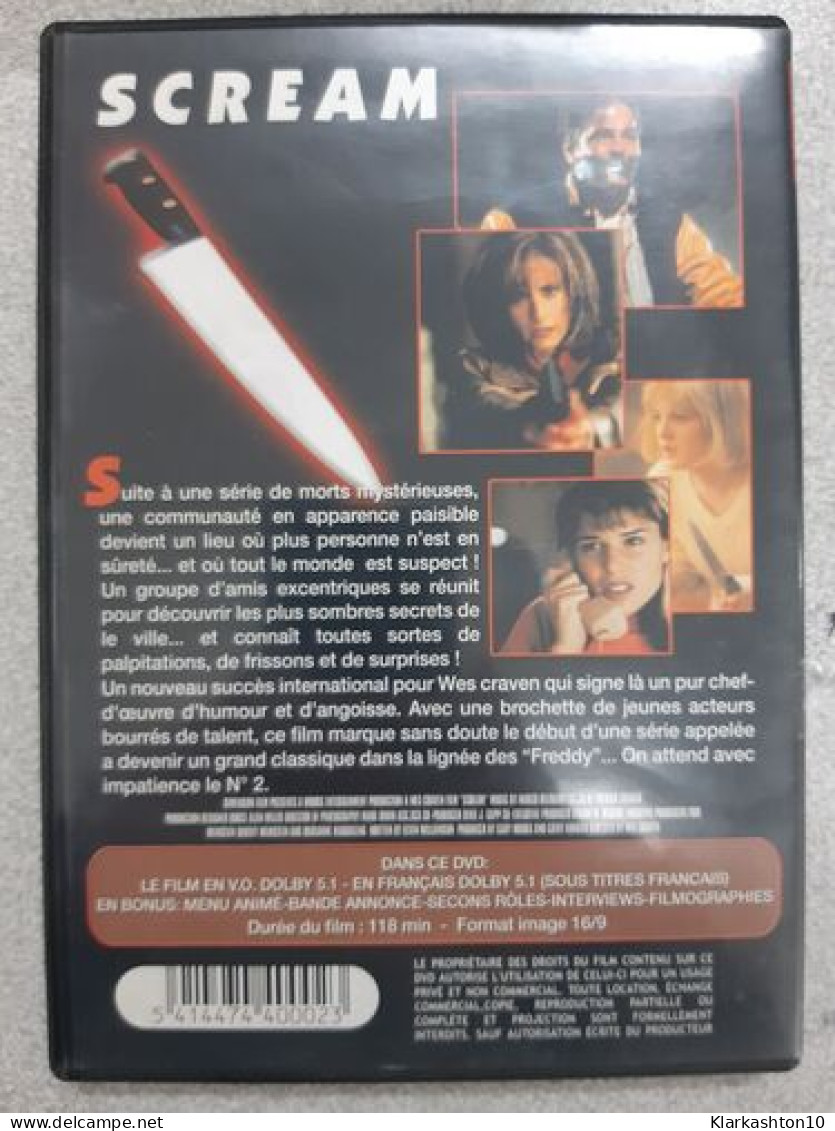 DVD Film - Scream - Other & Unclassified