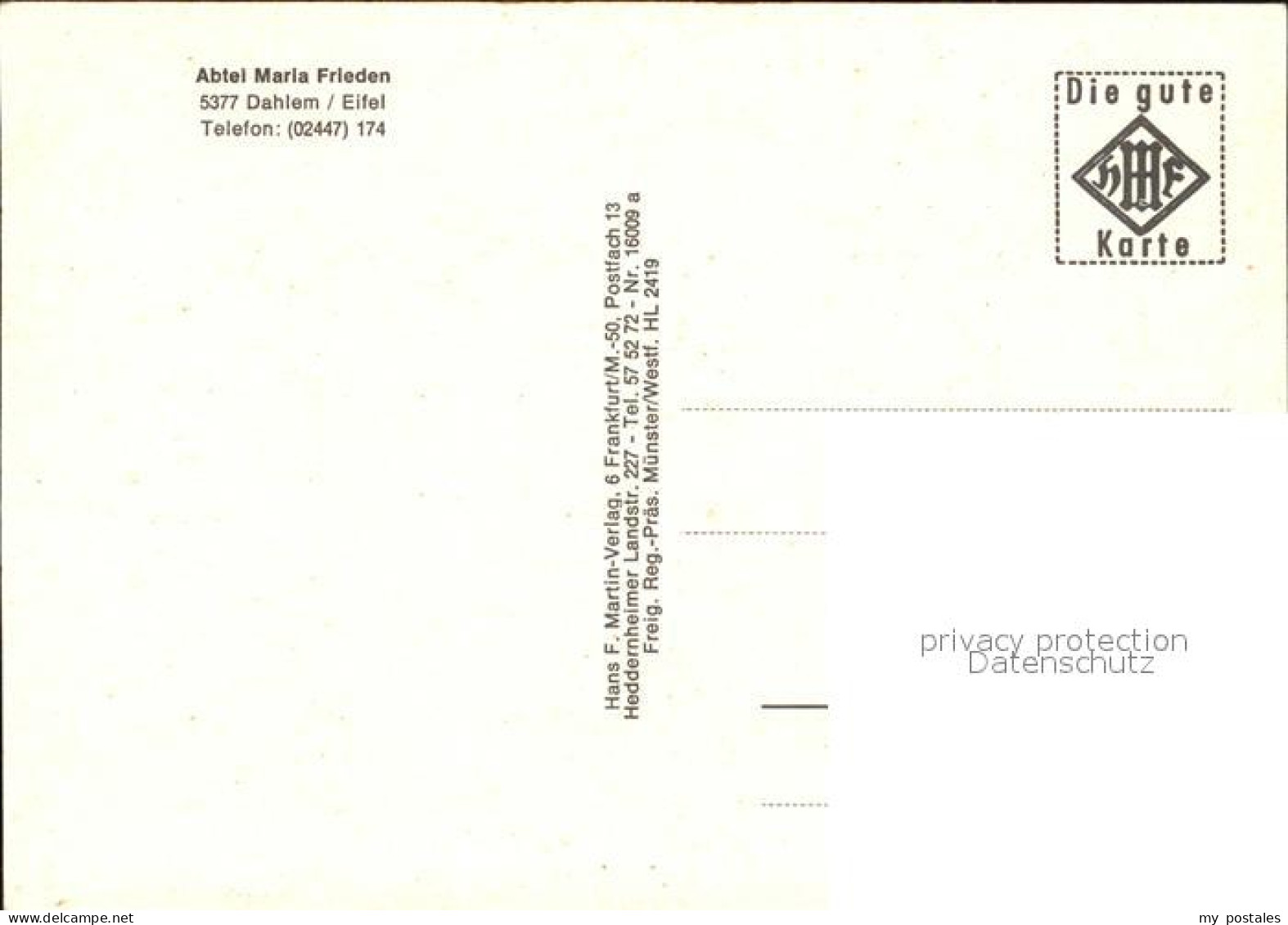 72519892 Dahlem Eifel Abtei Maria Frieden Dahlem Eifel - Autres & Non Classés