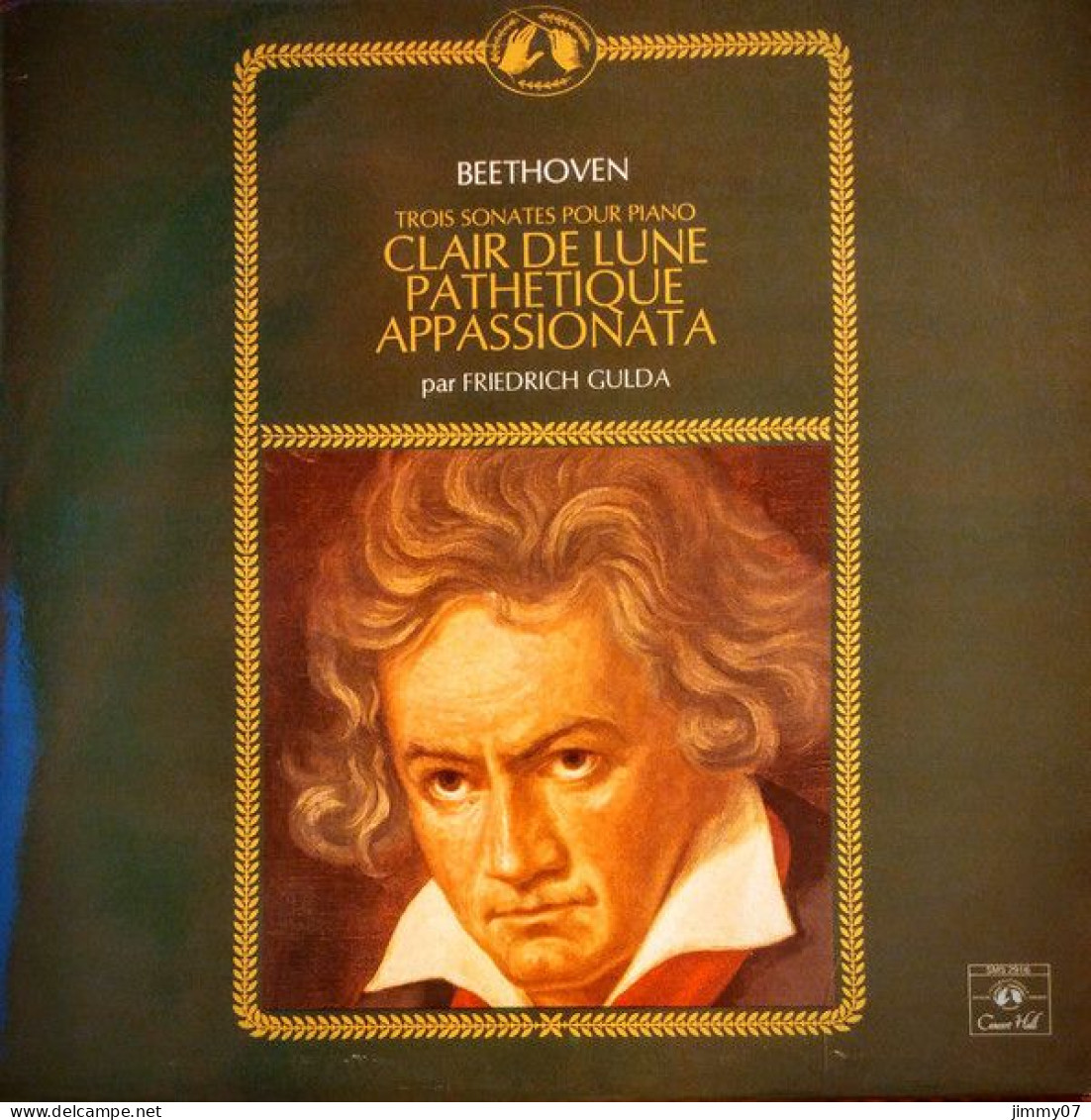 Ludwig Van Beethoven, Friedrich Gulda - Trois Sonates Pour Piano, Clair De Lune, Pathétique, Appasionata (LP, Album) - Classique