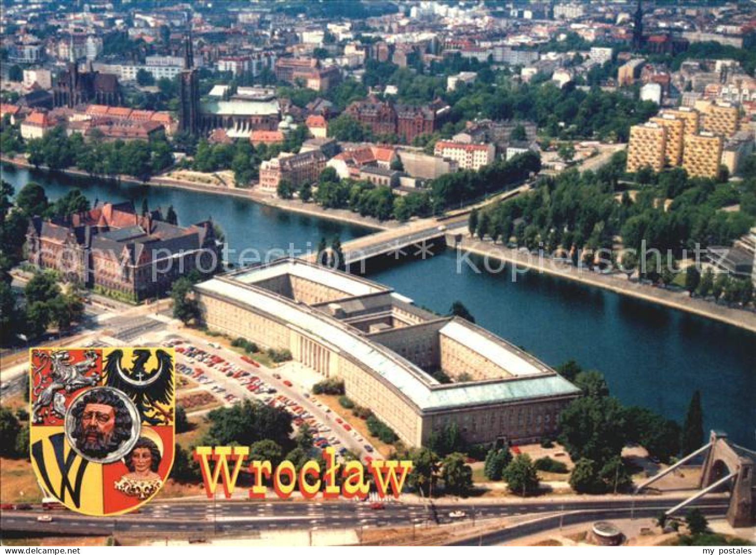 72519757 Wroclaw Luftaufnahme  - Polonia