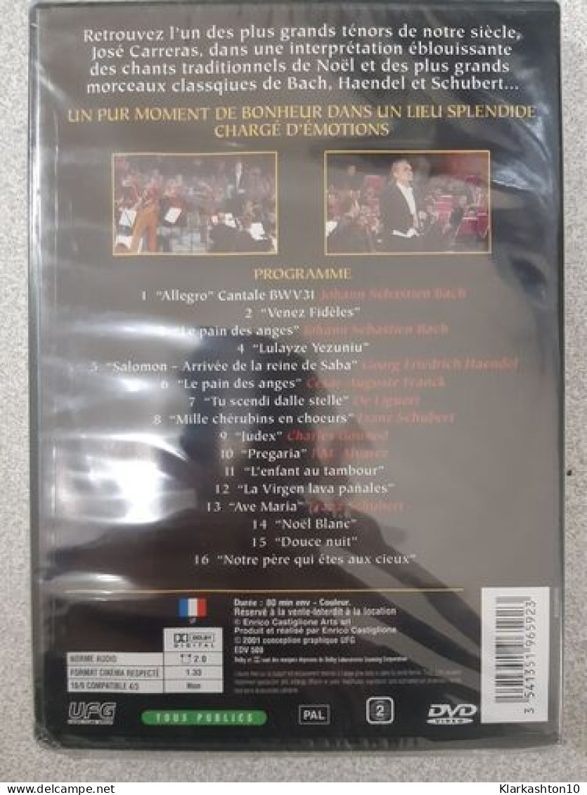 DVD Spectacle - José Carreras - Concert De La Nativité - Other & Unclassified