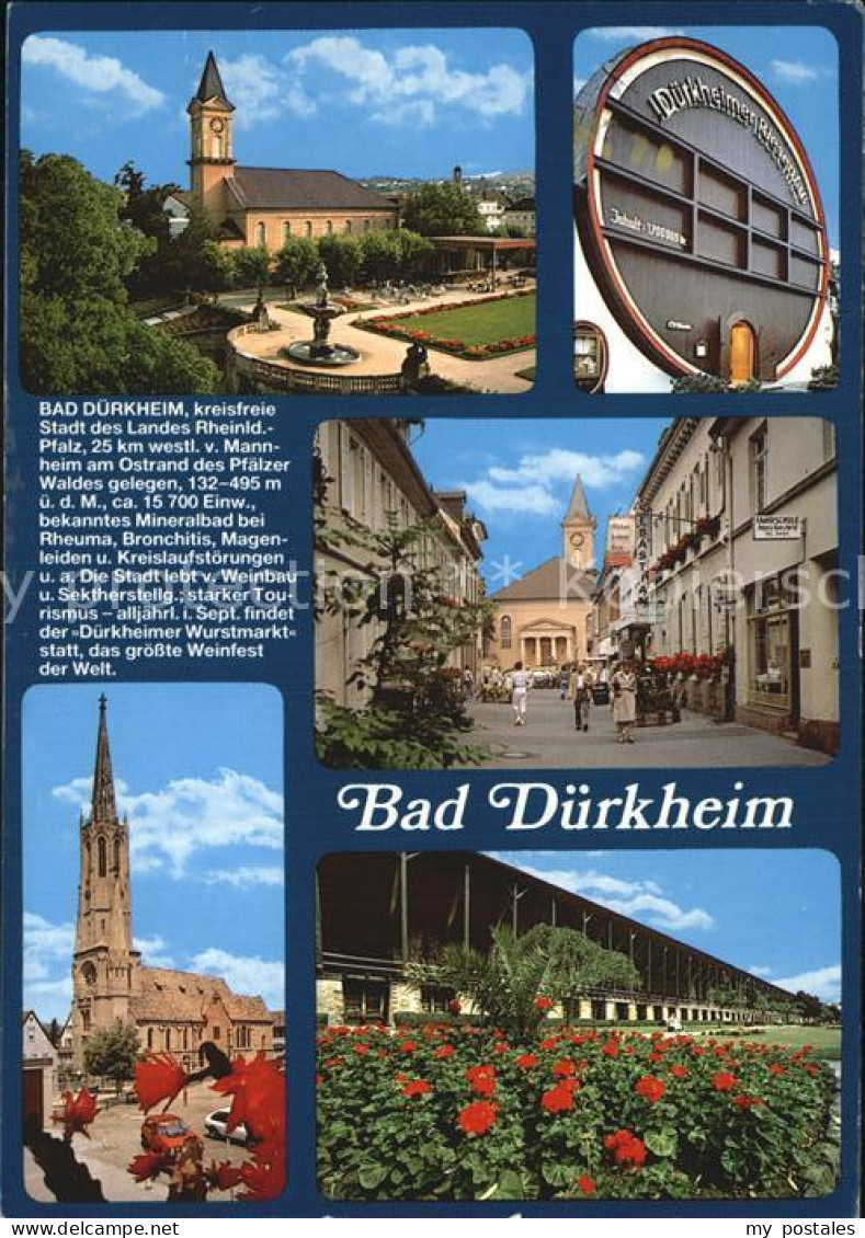 72519706 Bad Duerkheim Heilbad Kirche Ortsansichten Bad Duerkheim - Bad Dürkheim
