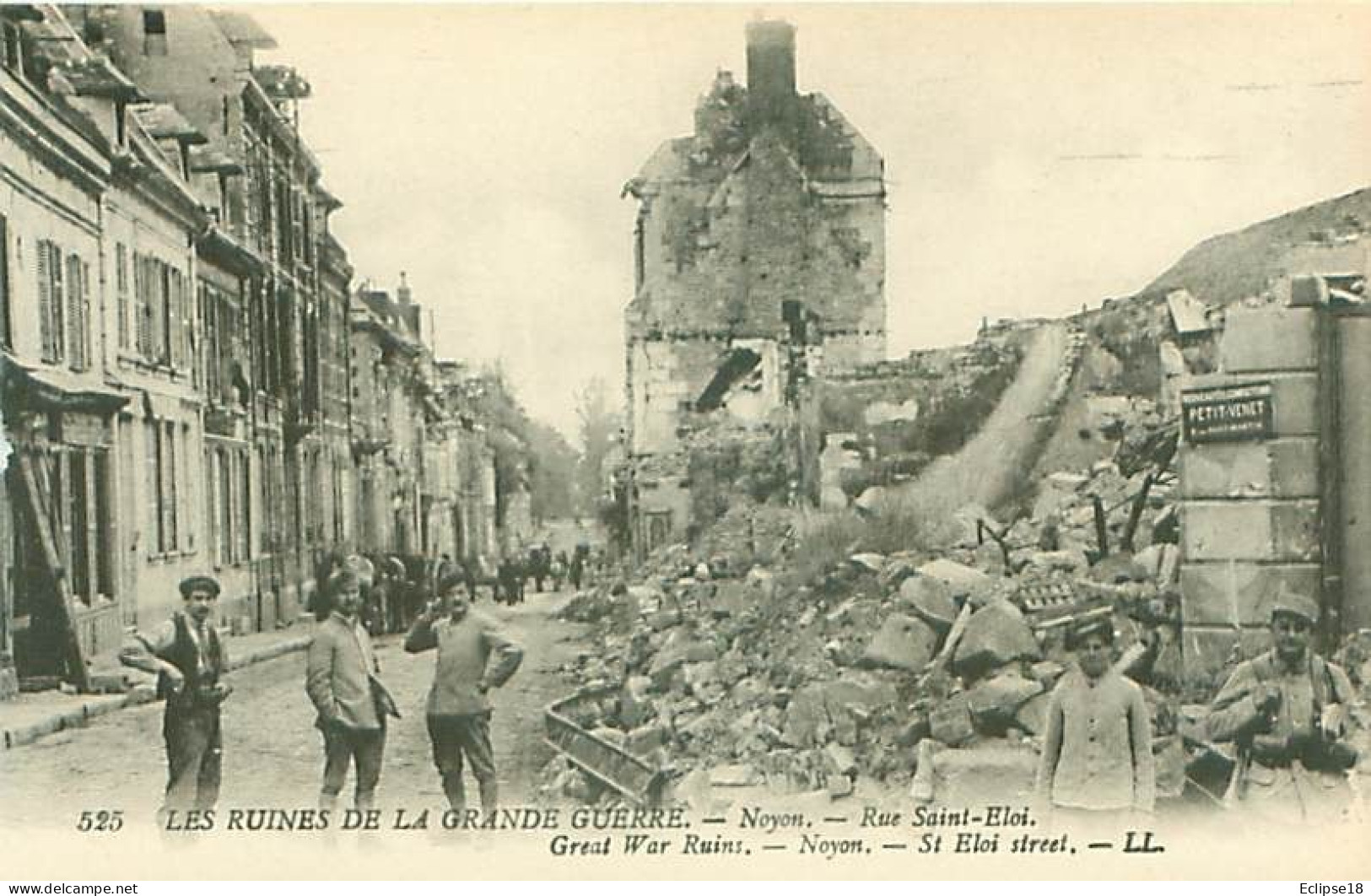 Les Ruines De La Grande Guerre - Noyon  Q 2638 - War 1914-18