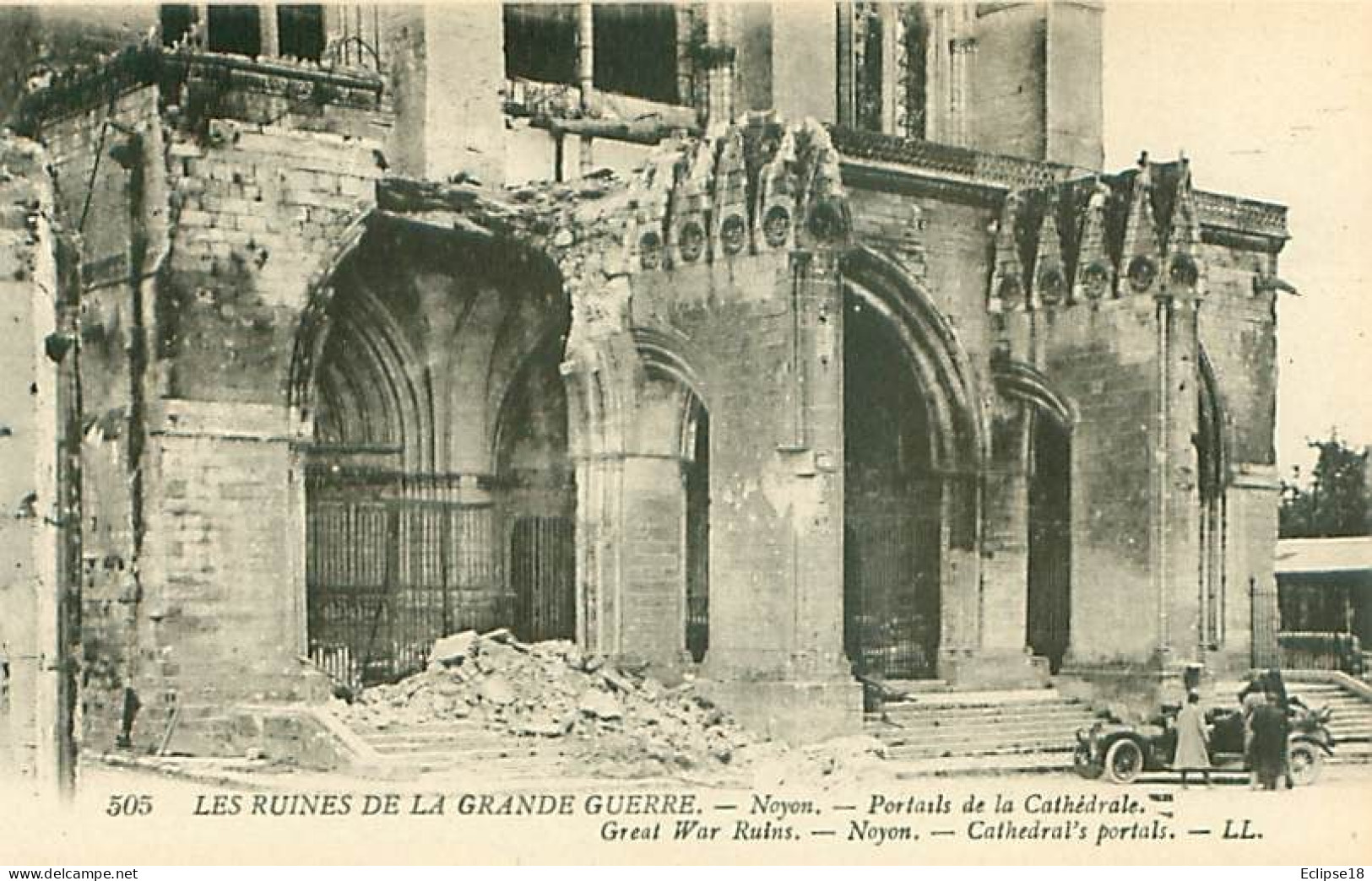 Les Ruines De La Grande Guerre - Noyon  Q 2638 - War 1914-18