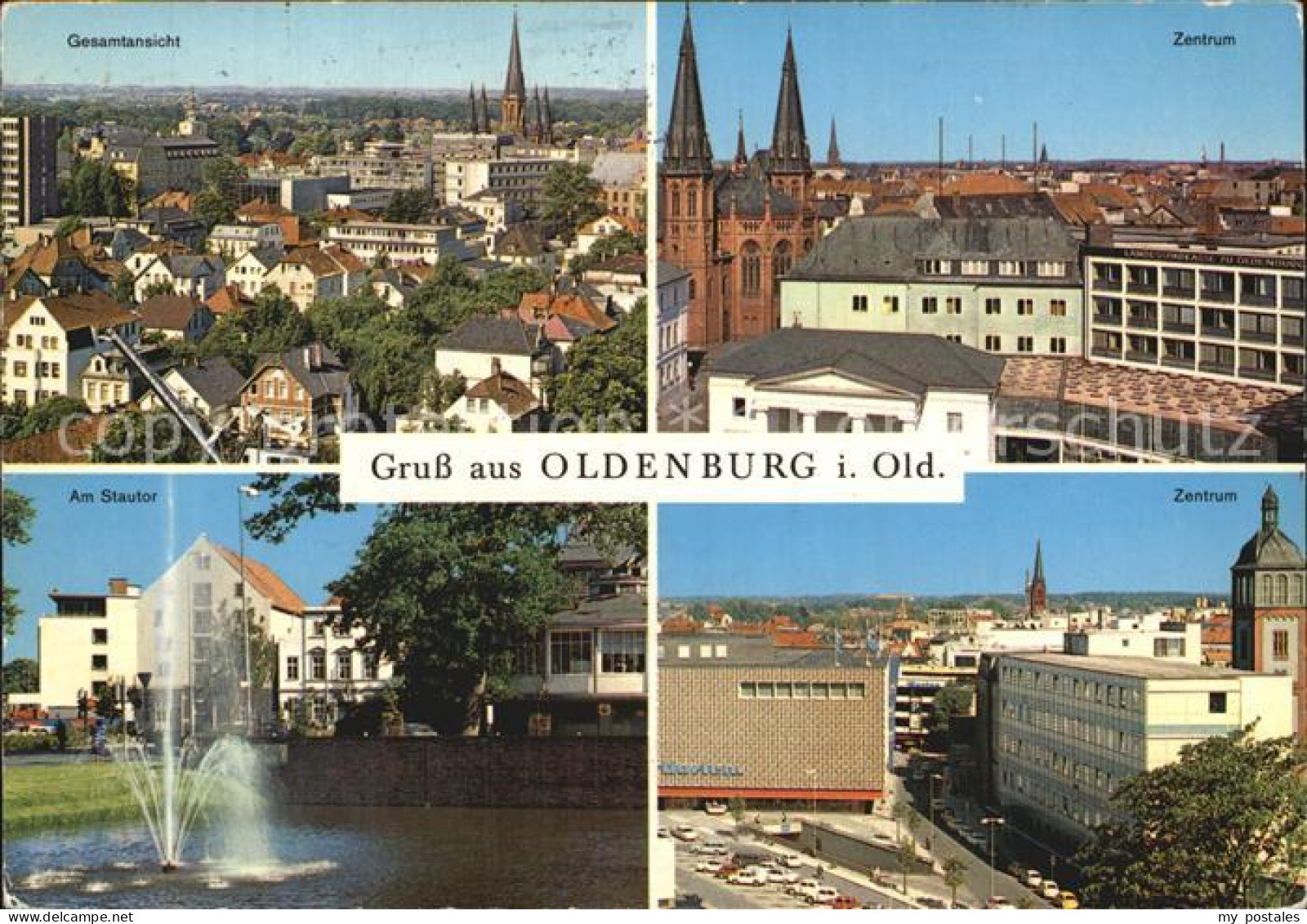 72519648 Oldenburg Niedersachsen Zentrum Stautor Panorama Bloherfelde - Oldenburg