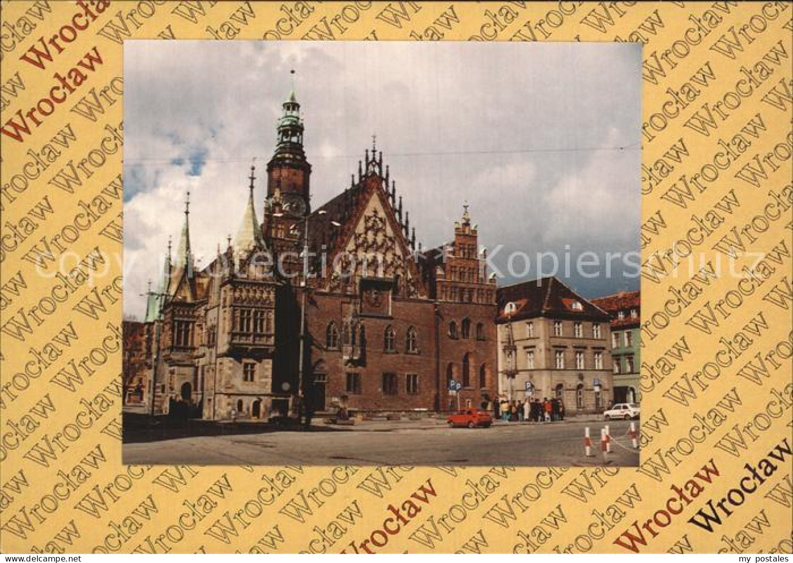 72519563 Wroclaw Rathaus Buergerhaeuser  - Pologne