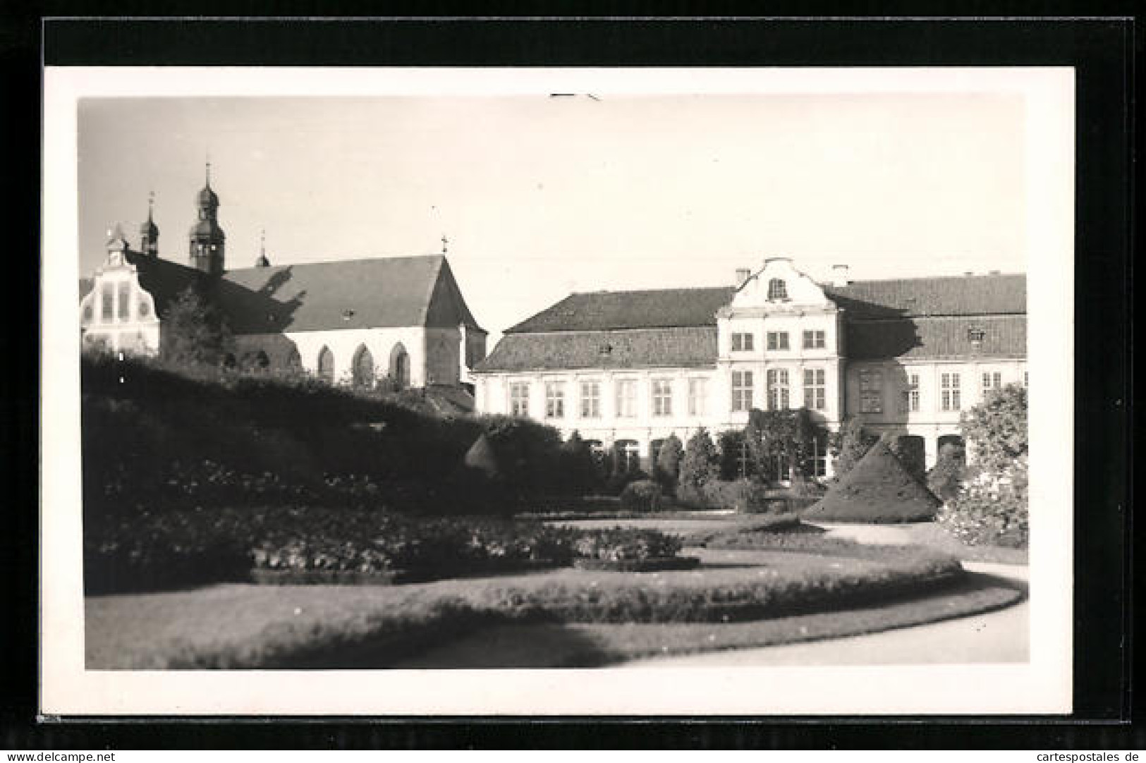 AK Oliva, Schloss Mit Schlosskirche  - Westpreussen