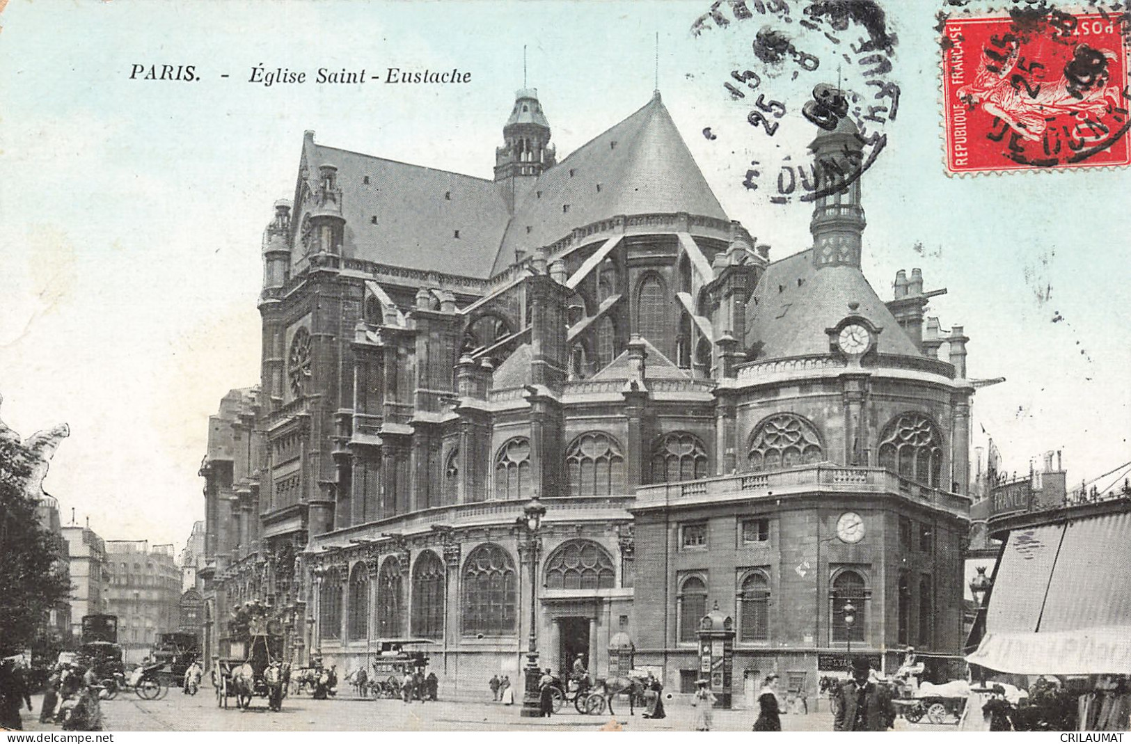 75-PARIS-EGLISE SAINT EUSTACHE-N°T5308-B/0229 - Eglises