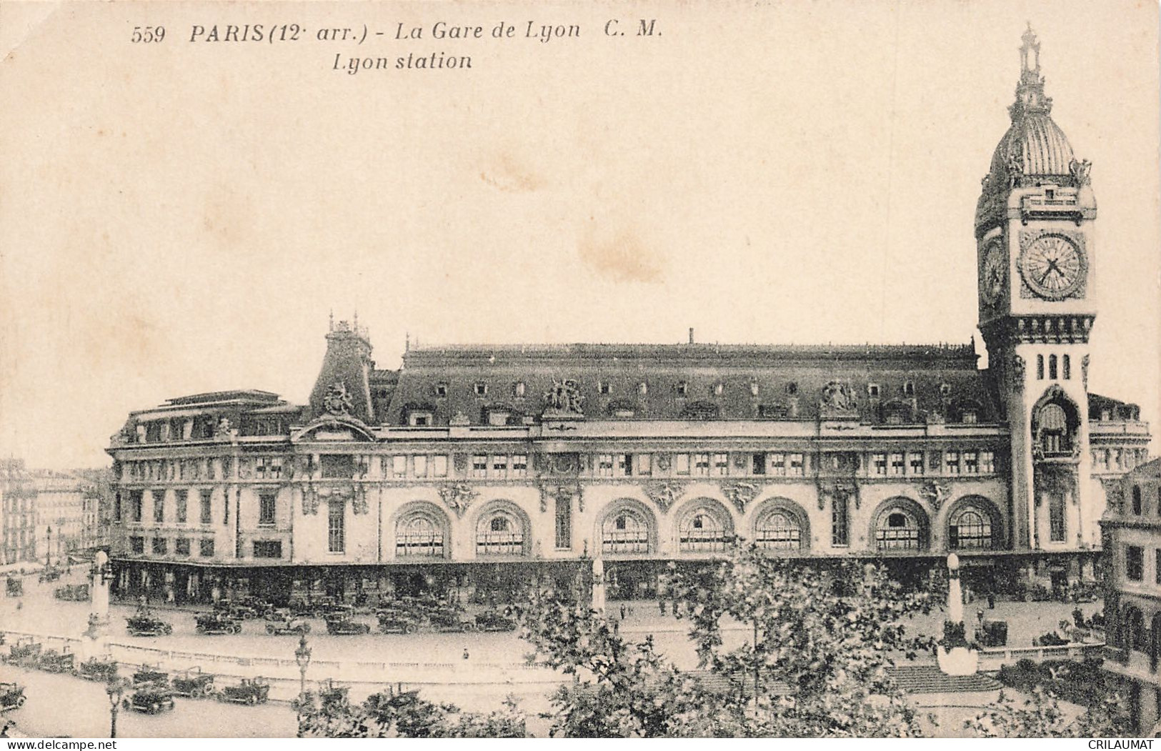 75-PARIS-LA GARE DE LYON-N°T5308-B/0197 - Stations, Underground