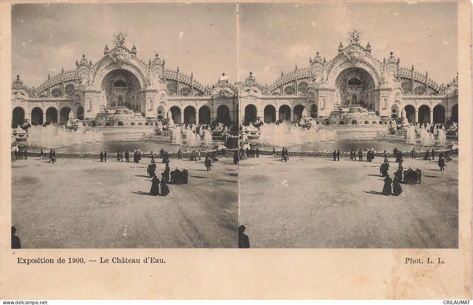 75-PARIS-EXPOSITION DE 1900 LE CHATEAU D EAU-N°T5308-A/0205 - Ausstellungen
