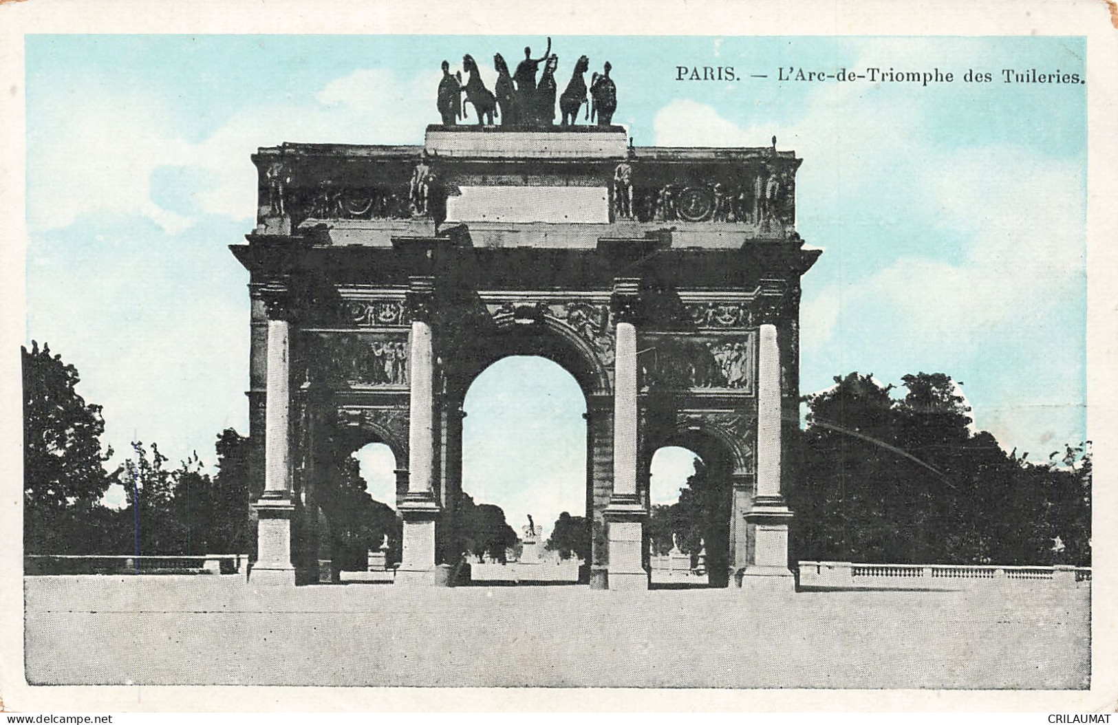 75-PARIS-L ARC DE TRIOMPHE-N°T5308-A/0163 - Arc De Triomphe