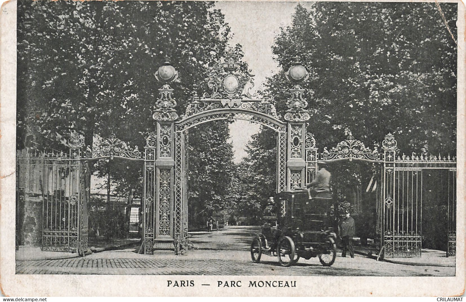 75-PARIS-PARC MONCEAU-N°T5308-A/0155 - Parcs, Jardins