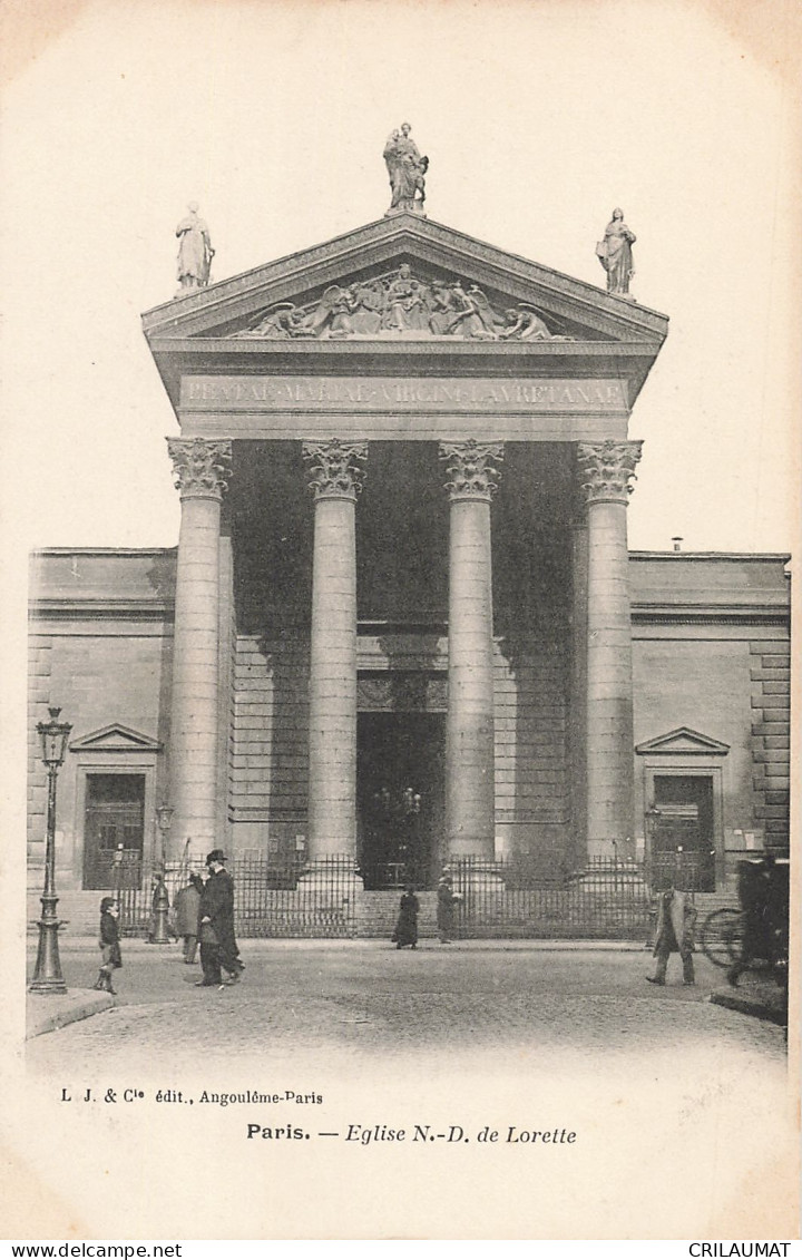 75-PARIS-EGLISE NOTRE DAME DE LORETTE-N°T5308-A/0081 - Eglises