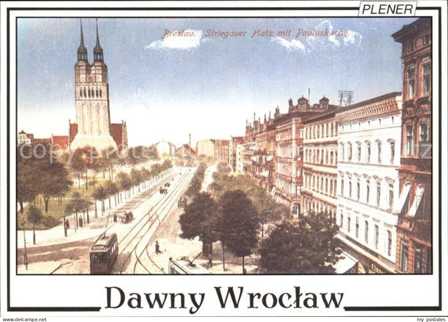 72519536 Wroclaw Striegauer Platz Pauluskirche  - Pologne