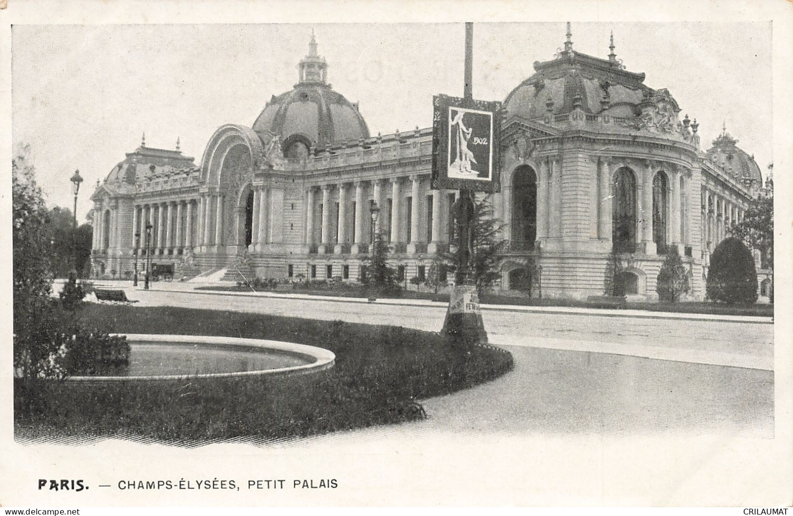 75-PARIS-CHAMPS ELYSEES LE PETIT PALAIS-N°T5308-E/0365 - Champs-Elysées