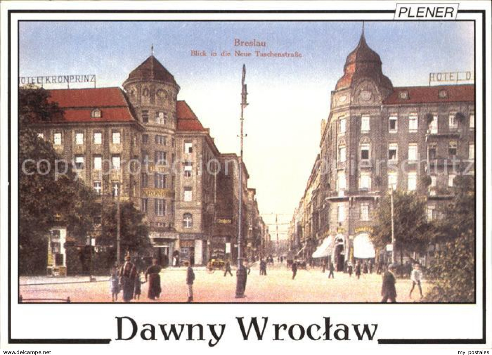 72519535 Wroclaw Neue Taschenstrasse Kuenstlerkarte Wroclaw - Poland