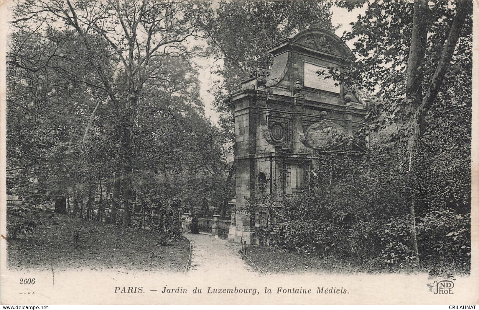 75-PARIS-JARDIN DU Luxembourg LA FONTAINE MEDICIS-N°T5308-E/0157 - Parcs, Jardins