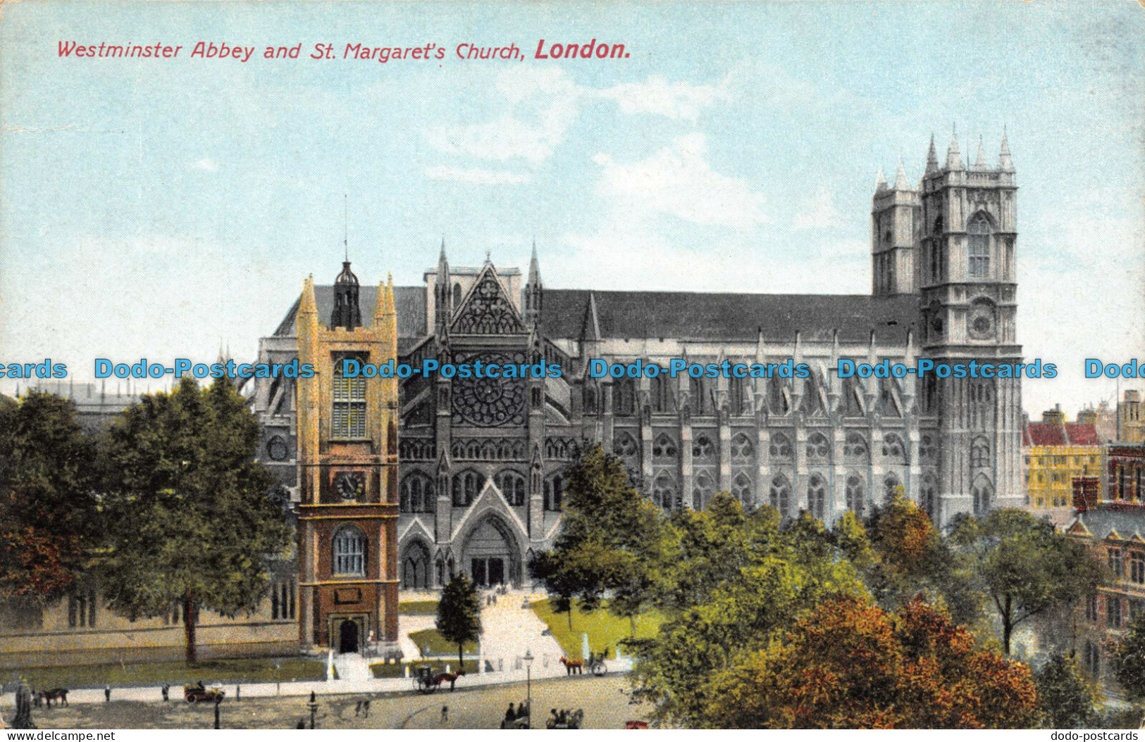 R059211 Westminster Abbey And St. Margarets Church. London. E. Gordon Smith - Autres & Non Classés