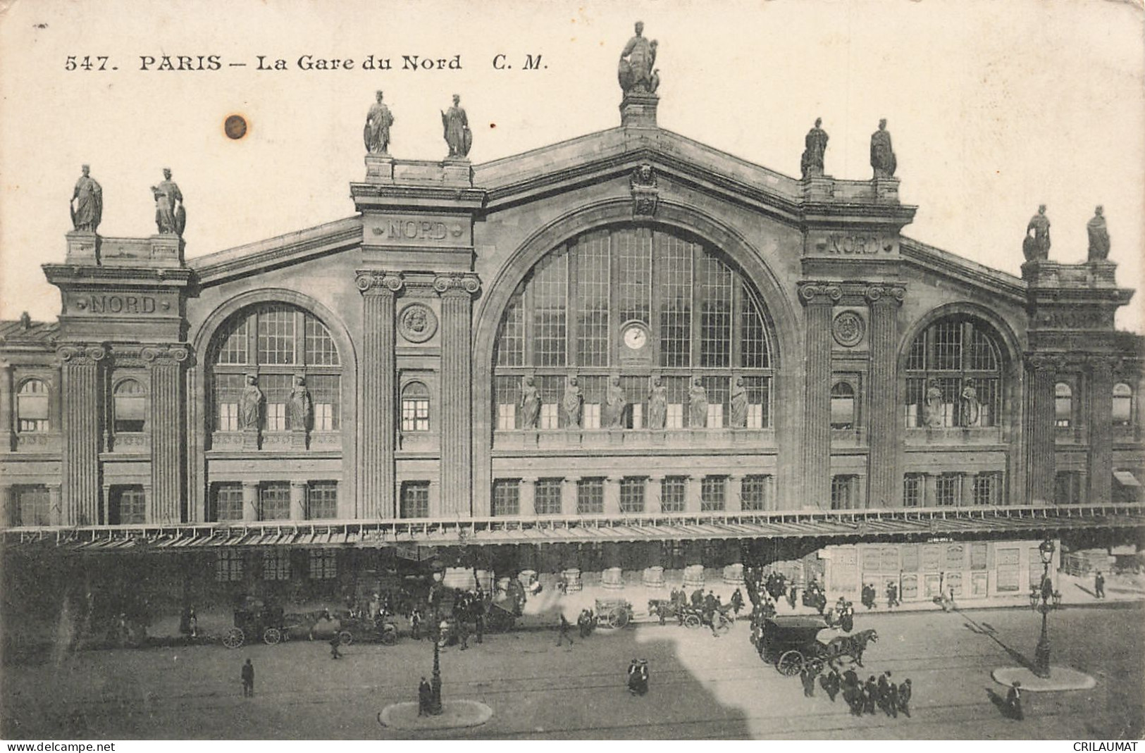 75-PARIS-LA GARE DU NORD-N°T5308-D/0385 - Stations, Underground