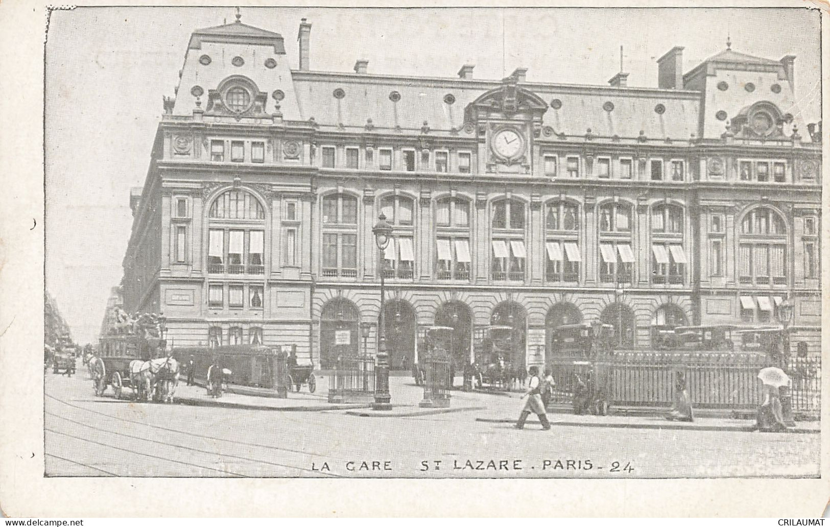 75-PARIS-LA GARE SAINT LAZARE-N°T5308-D/0003 - Stations, Underground