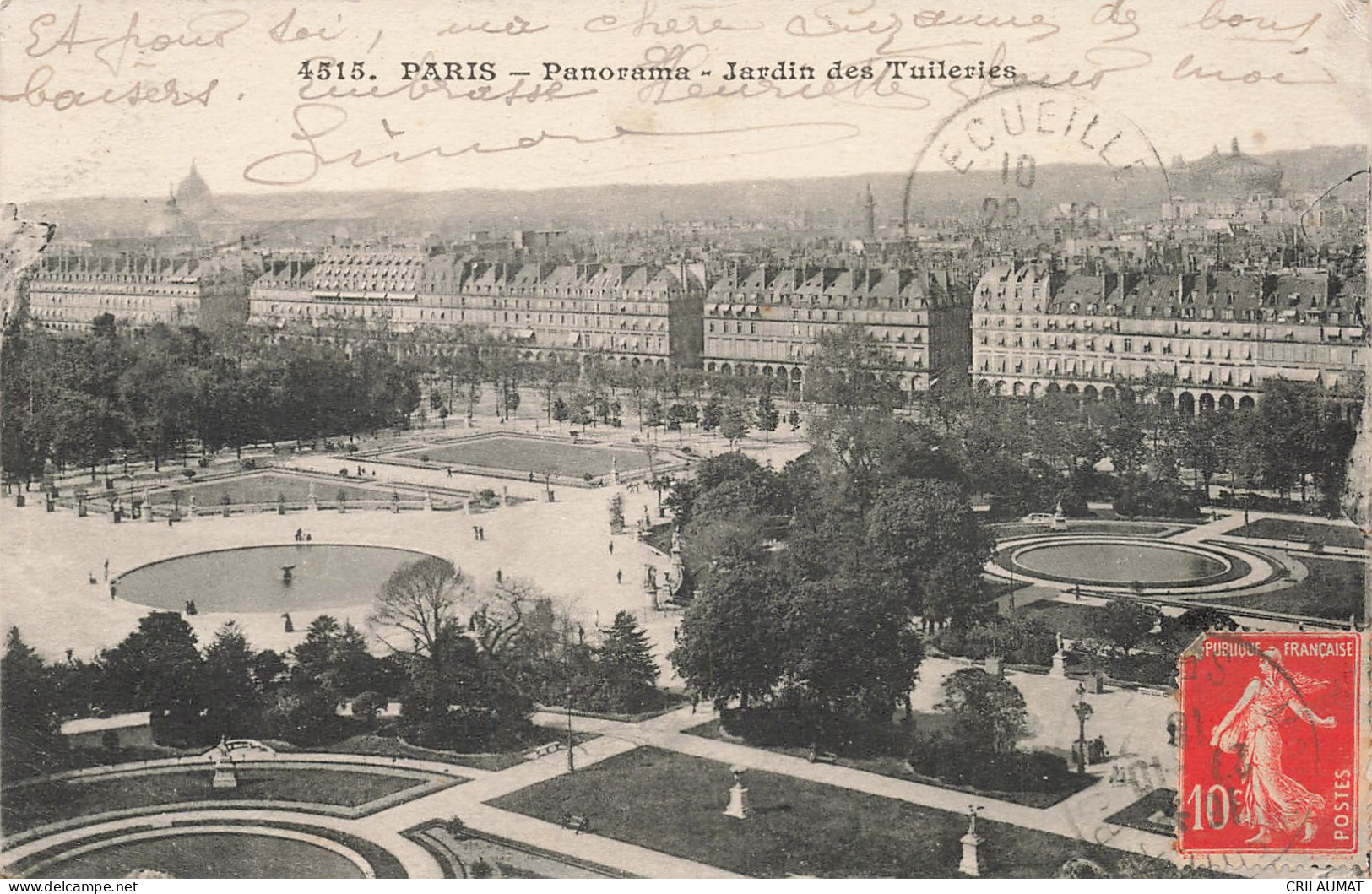 75-PARIS-JARDIN DES TUILERIES-N°T5308-C/0351 - Parcs, Jardins