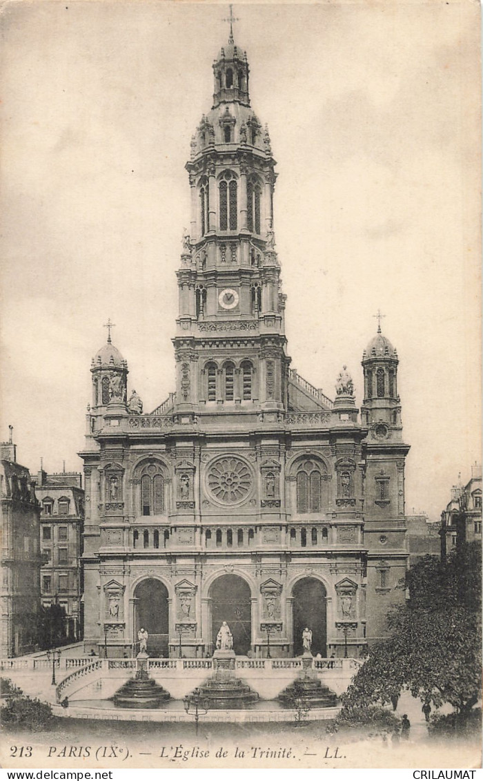 75-PARIS-EGLISE DE LA TRINITE-N°T5308-H/0061 - Churches