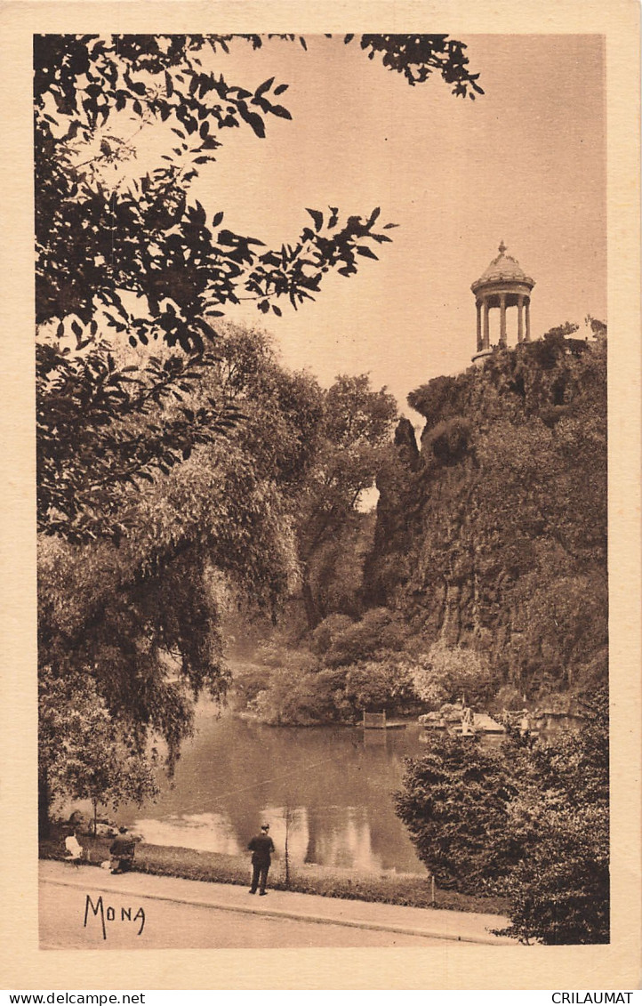 75-PARIS-PARC DES BUTTES CHAUMONT-N°T5308-G/0313 - Parques, Jardines