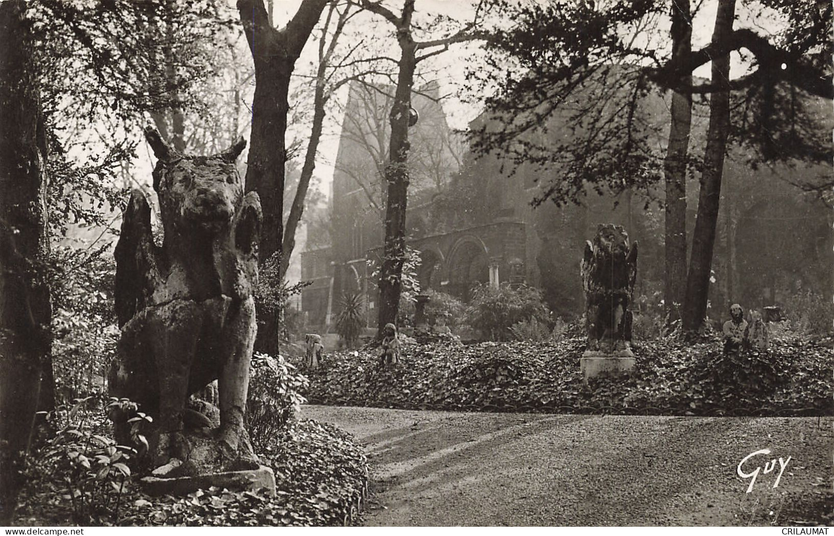 75-PARIS-JARDIN DU MUSEE DE CLUNY-N°T5308-F/0391 - Parken, Tuinen