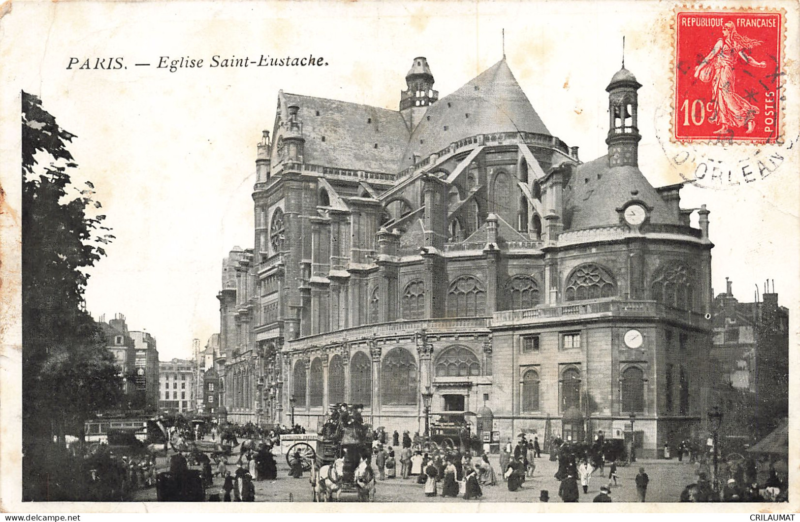 75-PARIS-EGLISE SAINT EUSTACHE-N°T5308-F/0363 - Kirchen