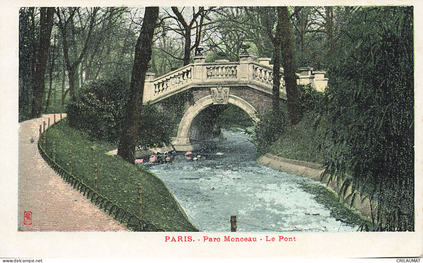 75-PARIS-PARC MONCEAU LE PONT-N°T5308-F/0293 - Parks, Gardens
