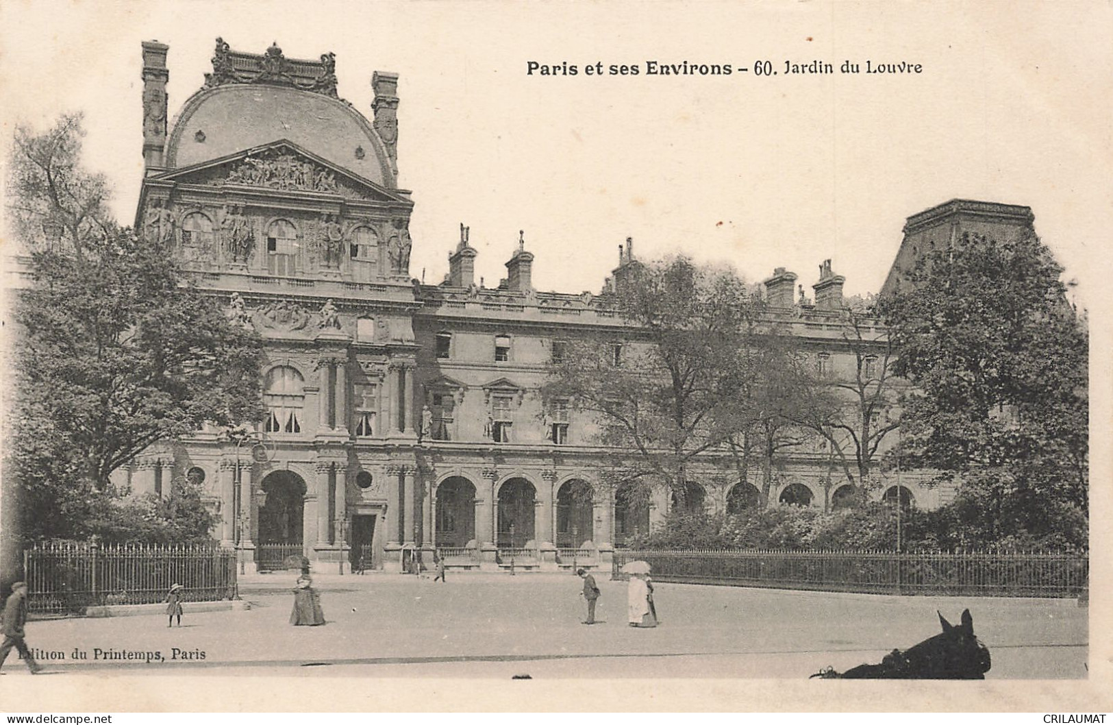 75-PARIS-JARDIN DU LOUVRE-N°T5308-F/0045 - Parks, Gardens