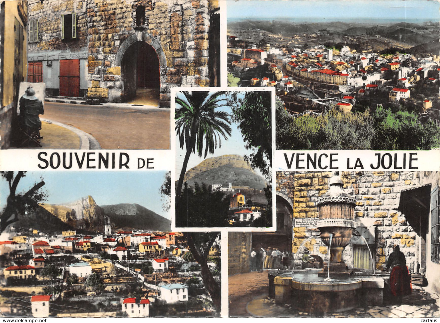 06-VENCE LA JOLIE-N 586-C/0271 - Vence