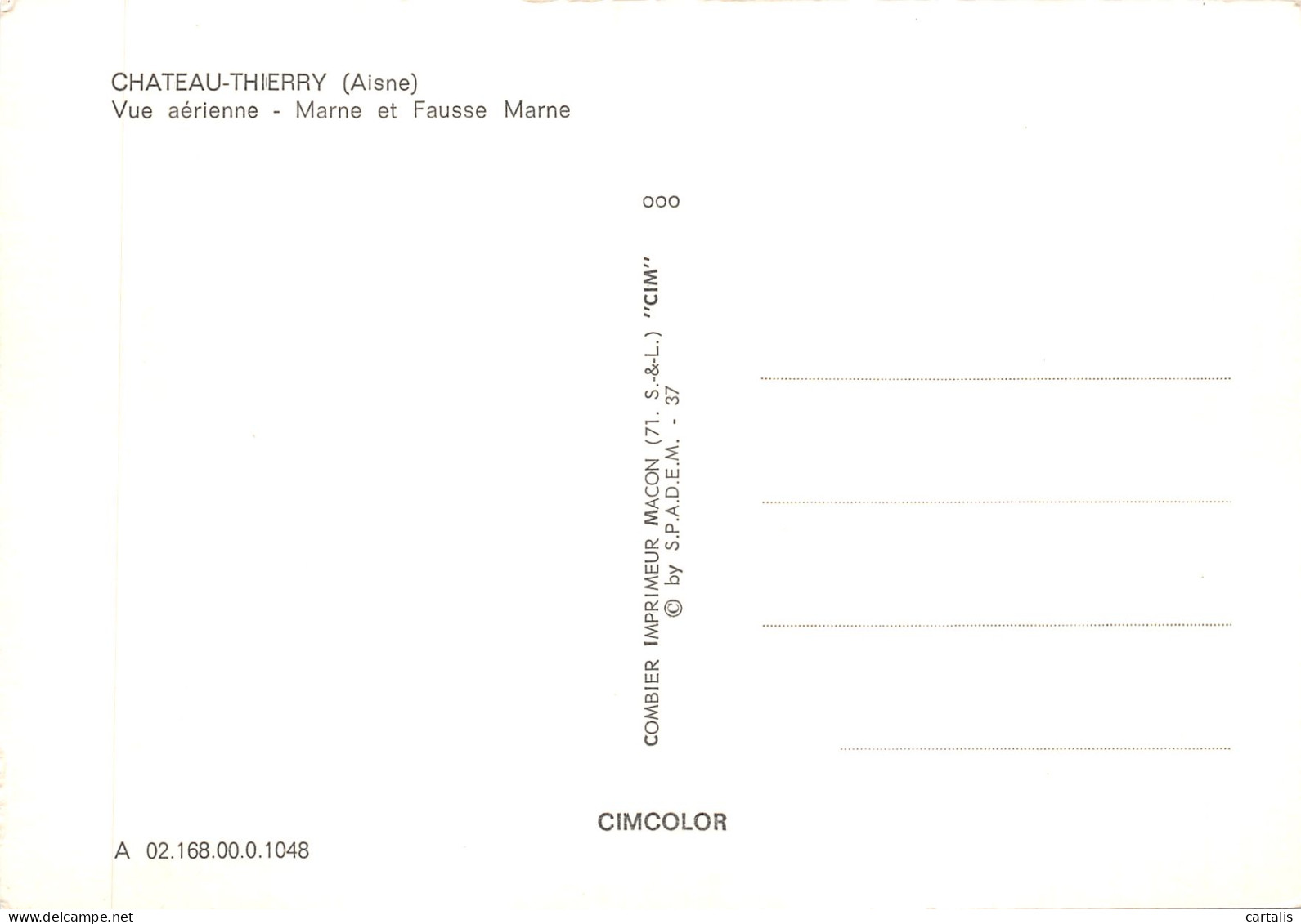02-CHÂTEAU THIERRY-N 586-B/0181 - Chateau Thierry