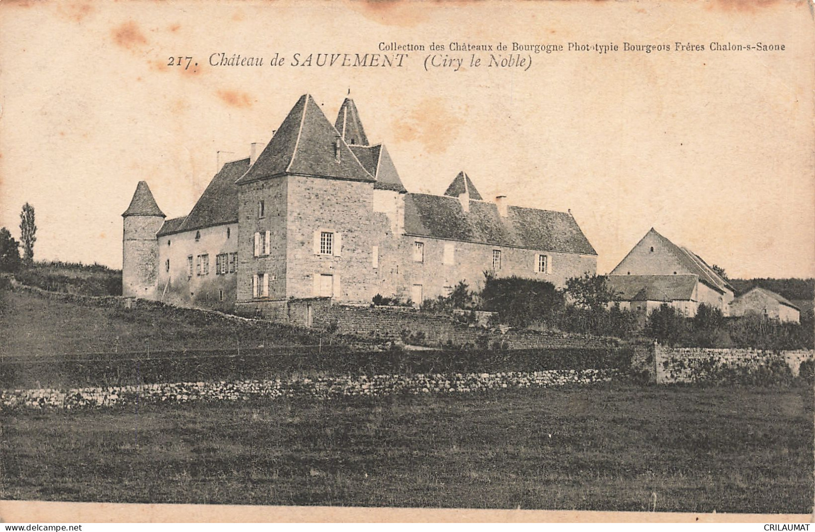 71-SAUVEMENT LE CHATEAU-N°T5309-B/0283 - Other & Unclassified