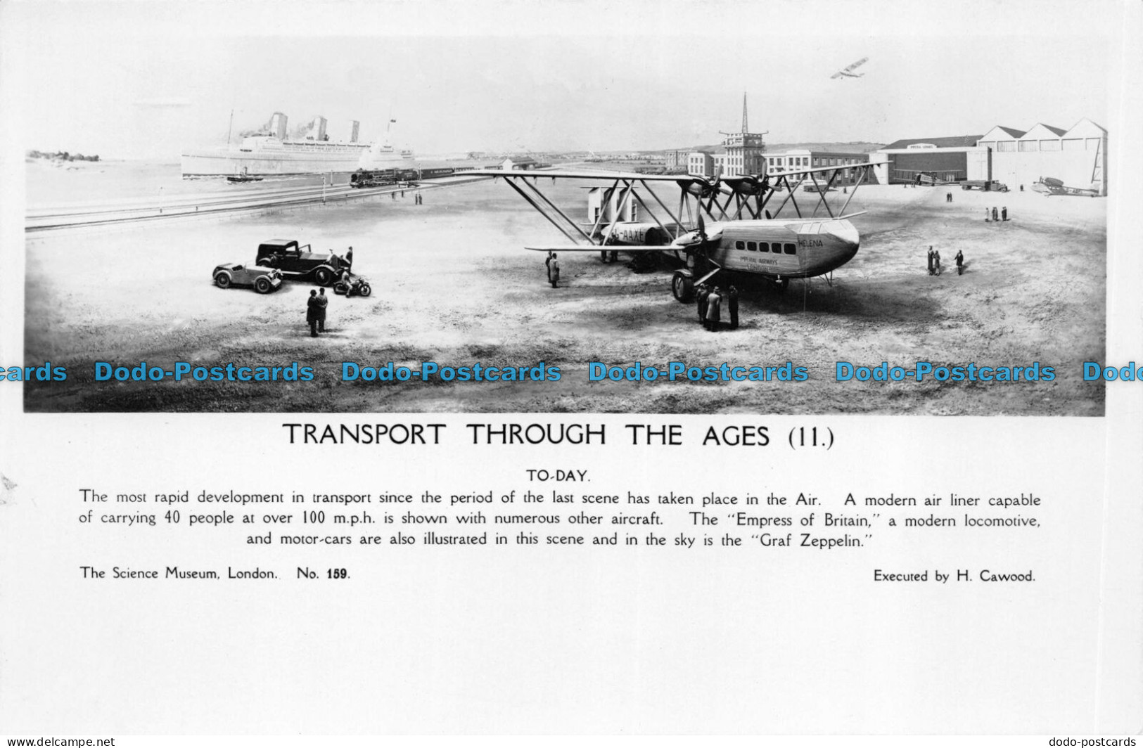 R059909 Transport Through The Ages. The Science Museum. London. No. 159. H. Cawo - Autres & Non Classés