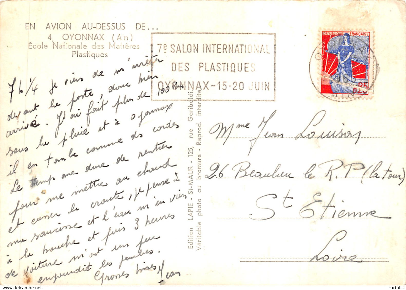 01-OYONNAX-N 586-A/0141 - Oyonnax