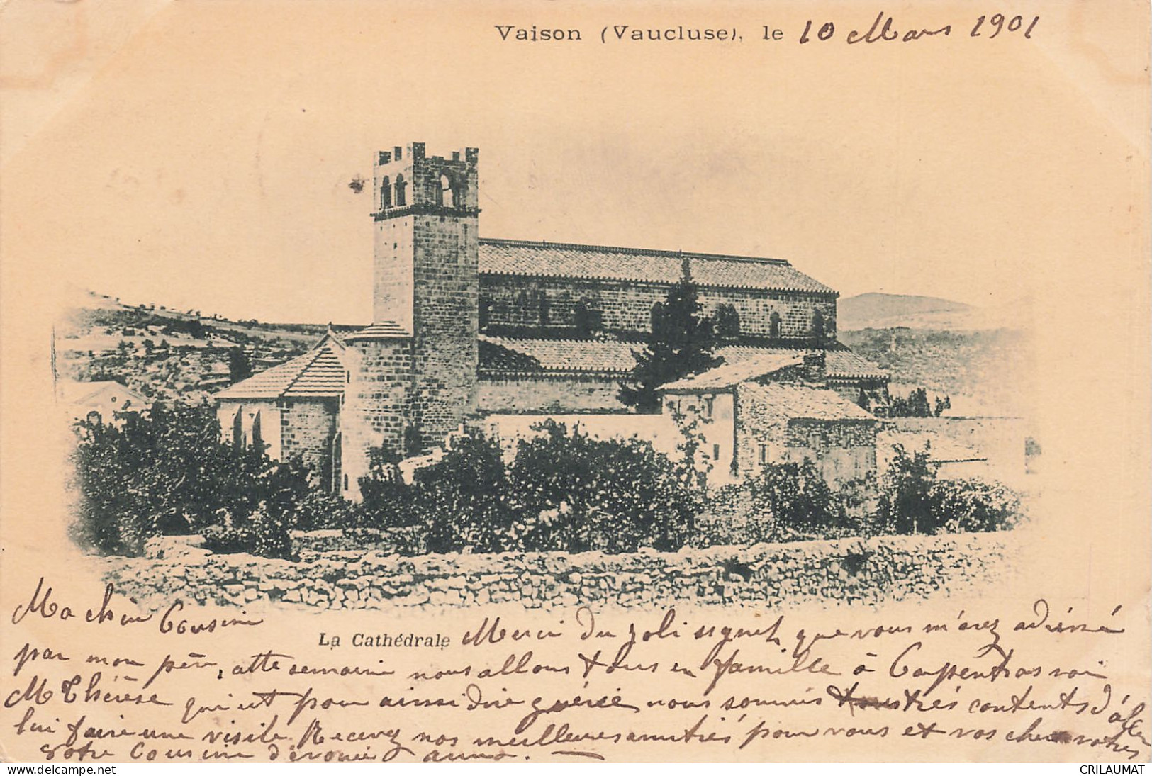 84-VAISON-N°T5309-B/0061 - Vaison La Romaine