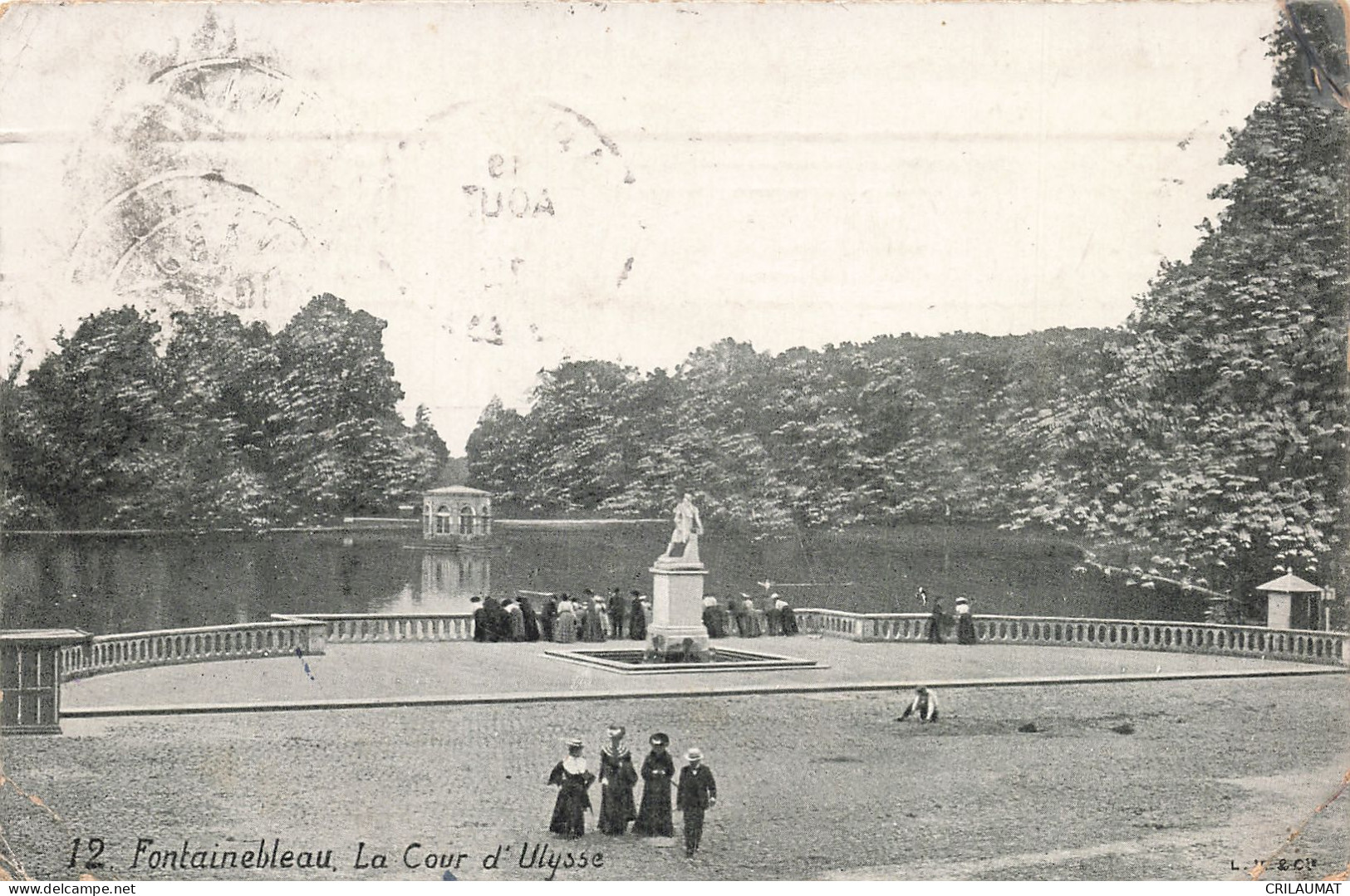 77-FONTAINEBLEAU LA COUR D ULYSSE-N°T5309-A/0151 - Fontainebleau