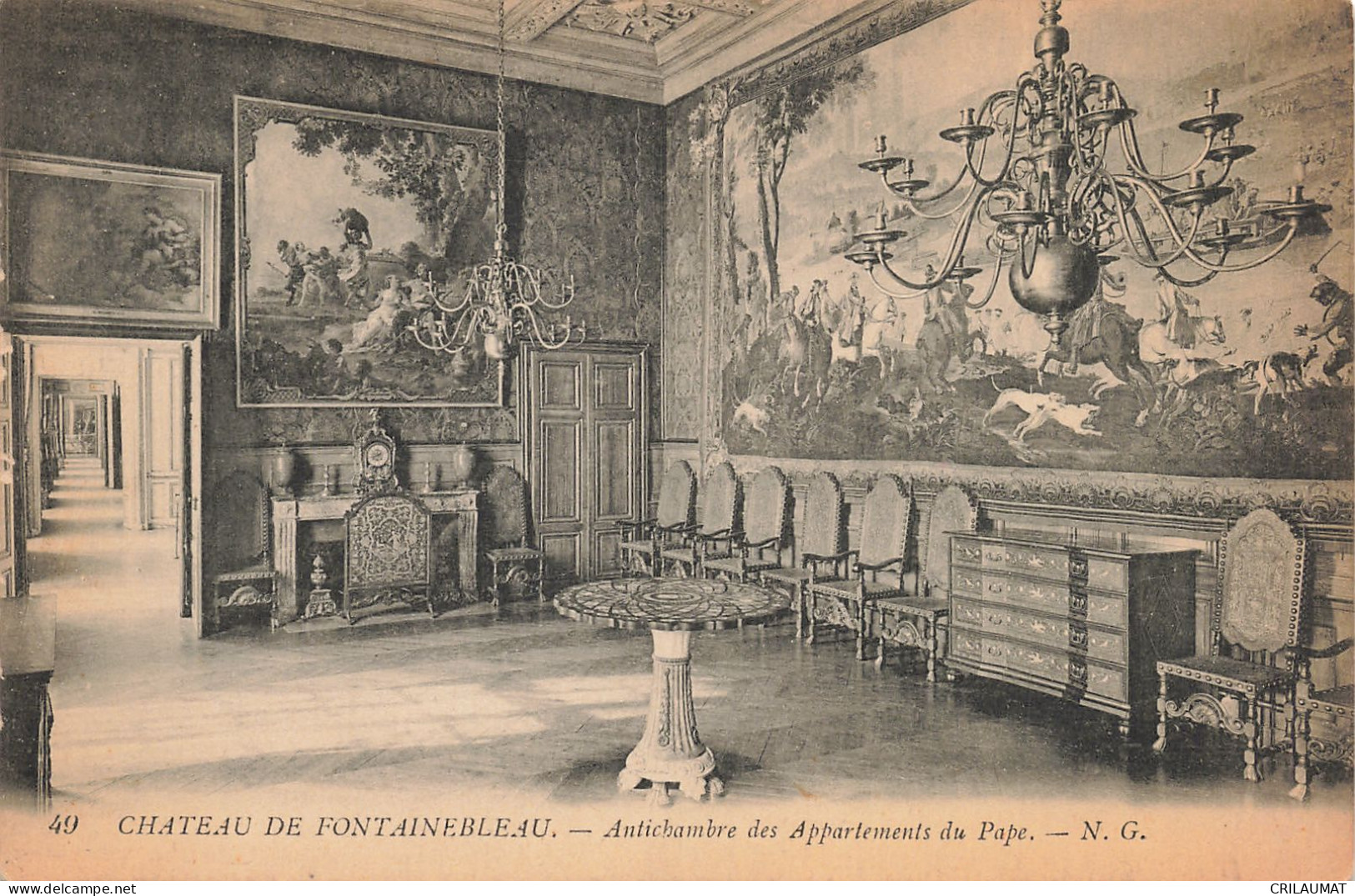 77-FONTAINEBLEAU LE CHATEAU-N°T5309-A/0155 - Fontainebleau