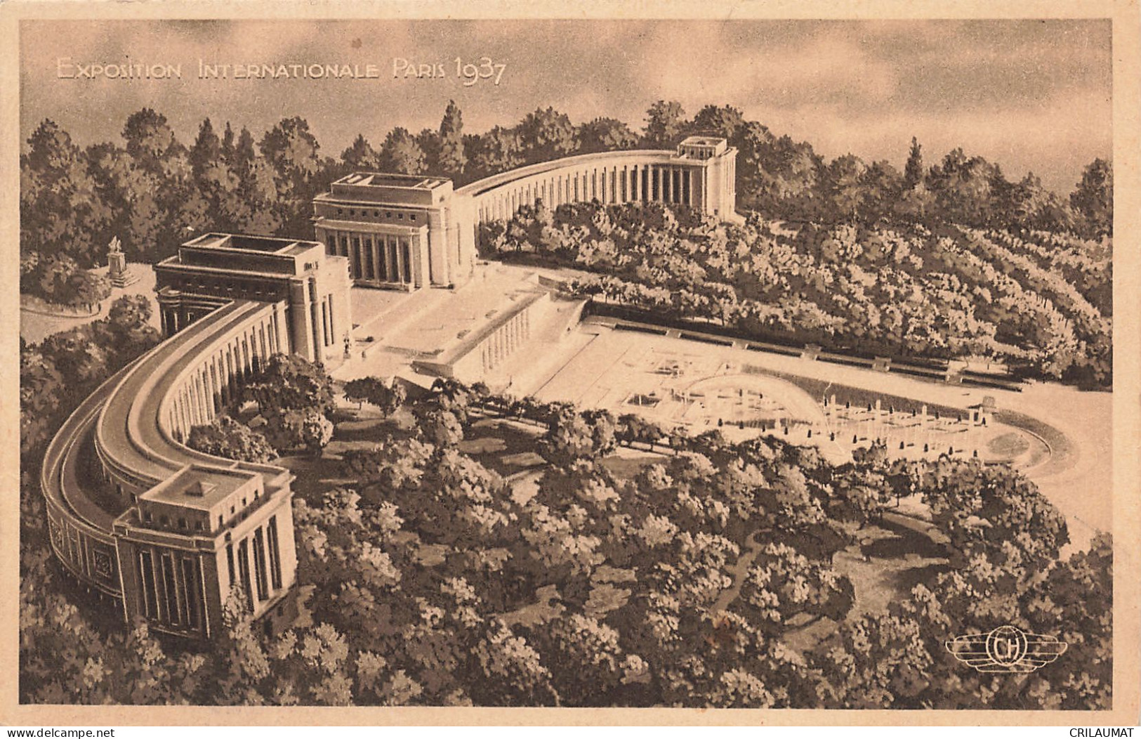 75-PARIS-EXPOSITION INTERNATIONALE 1937 LE TROCADERO-N°T5308-H/0291 - Tentoonstellingen