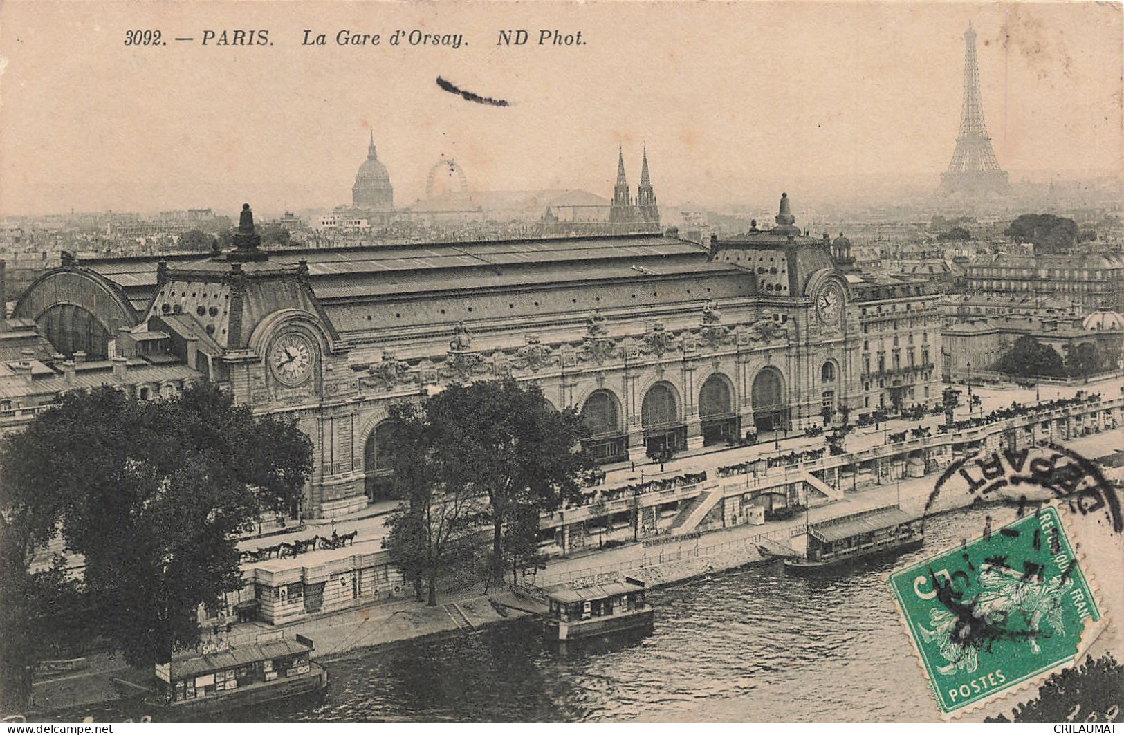 75-PARIS-LA GARE D ORSAY-N°T5308-H/0239 - Metro, Stations