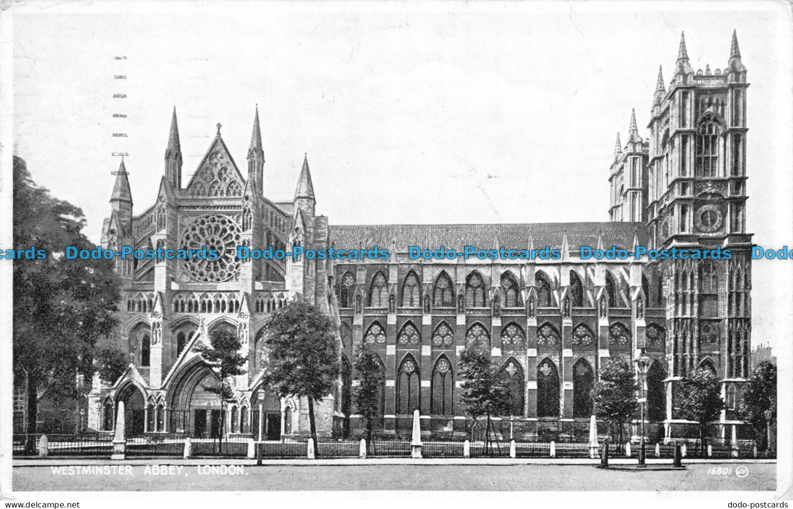 R059941 Westminster Abbey. London. Valentine. 1936 - Autres & Non Classés