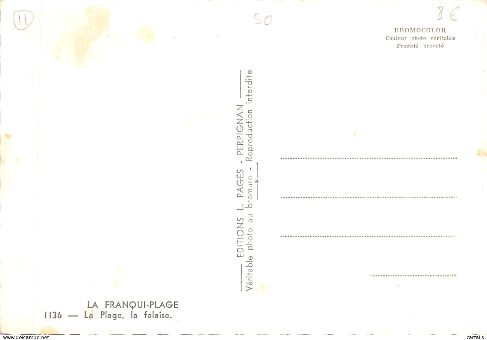 11-LA FRANQUI PLAGE-N 587-A/0315 - Other & Unclassified